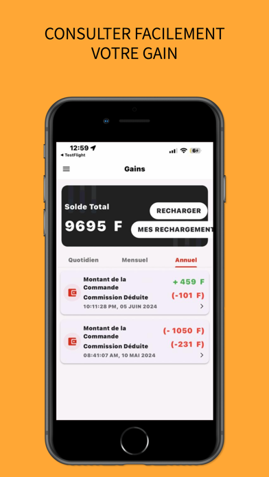 Screenshot #3 pour Bingo Driver Livraison Taxi