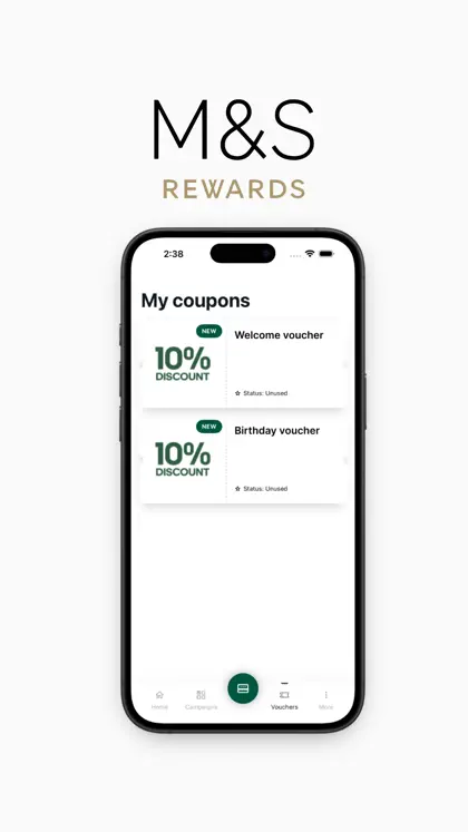Screenshot 3 di 3 di M&S Rewards | Cyprus