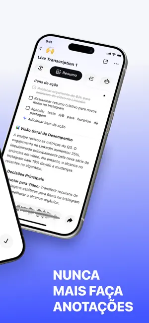 HiNoter - Anotações IA iPhone screenshot 2