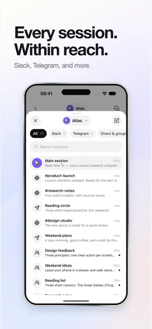 Clawket: AI Agent Companion screenshot 4