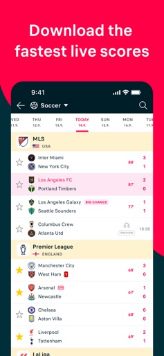 Flashscore: Live Scores & News screenshot