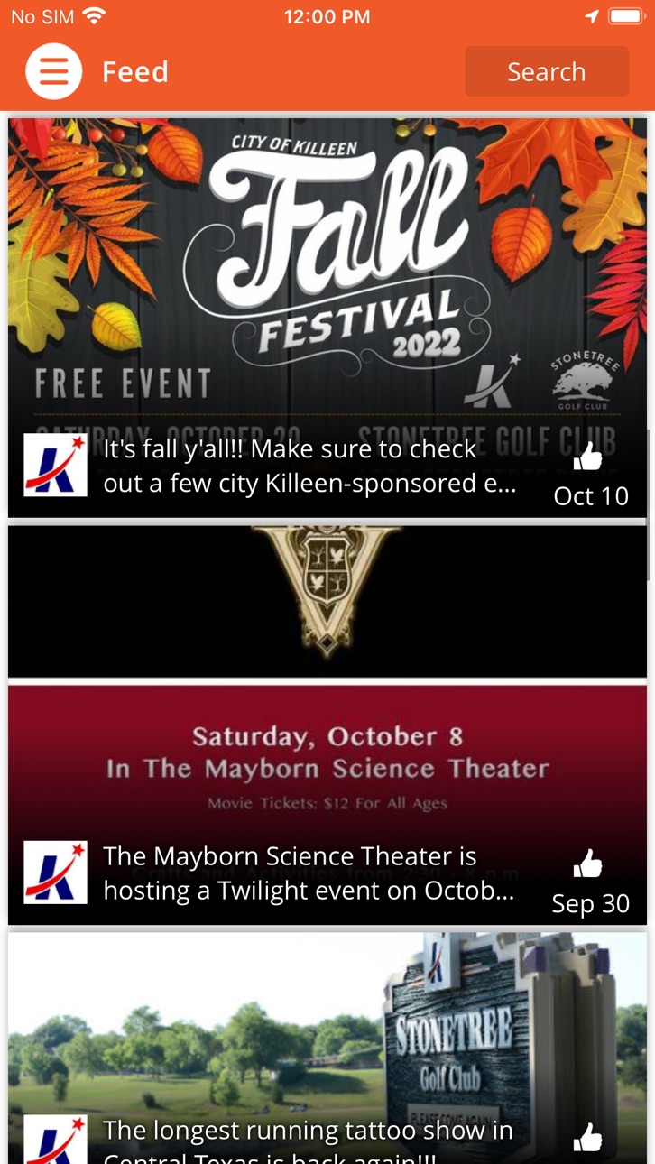 iPhone screenshot
