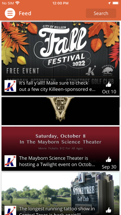 Visit Killeen TX! Screenshot