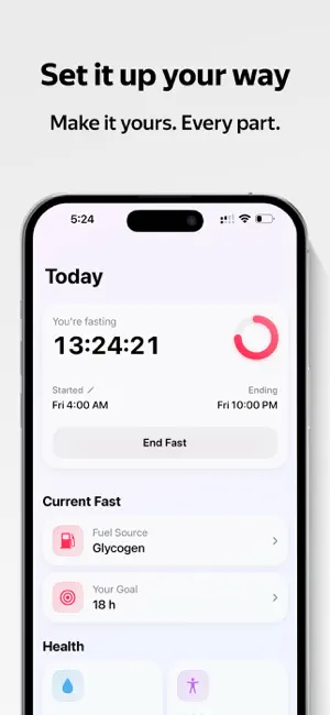 Fastra: Intermittent Fasting screenshot 2