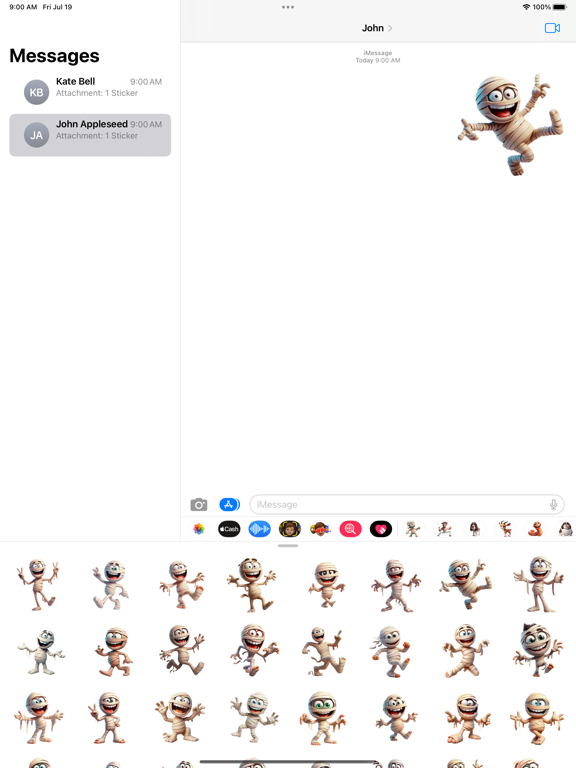Screenshot #4 pour Happy Mummy Stickers