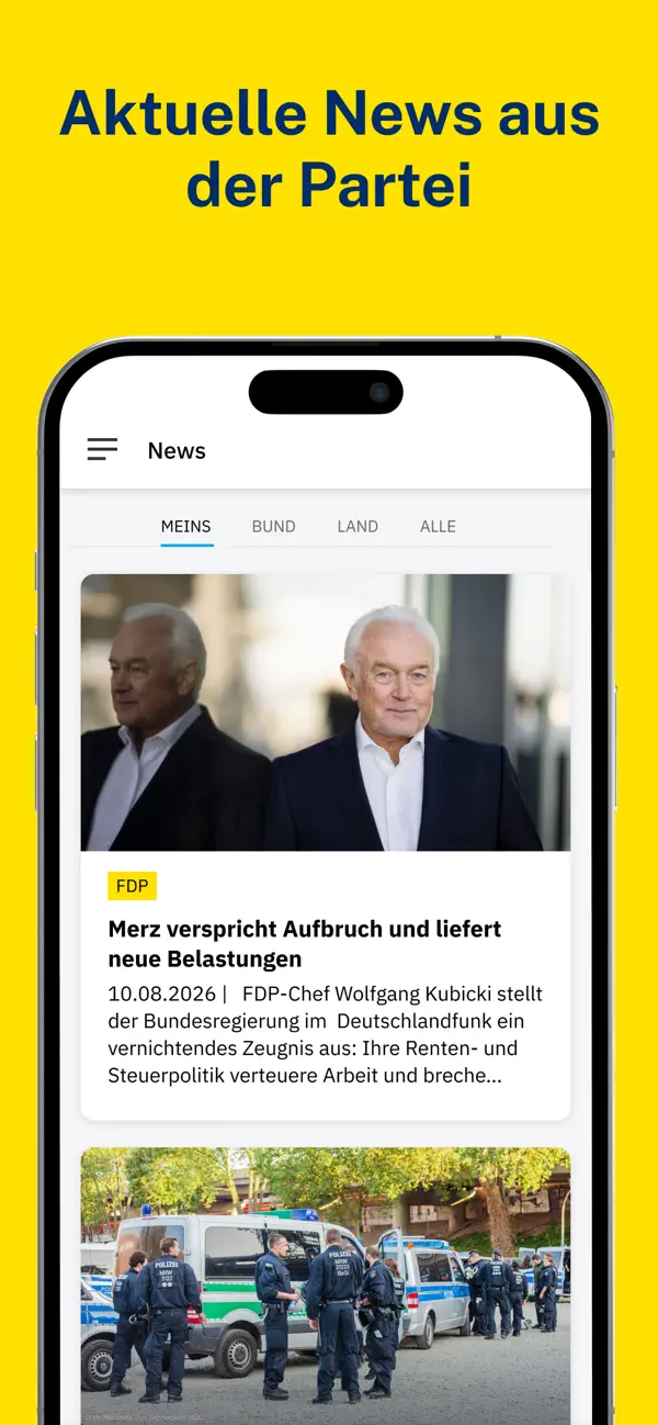 Screenshot #2 pour Freie Demokraten