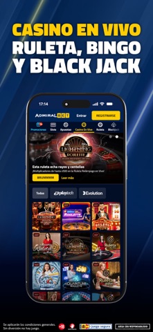 AdmiralBet Ruleta y Casino screenshot 4