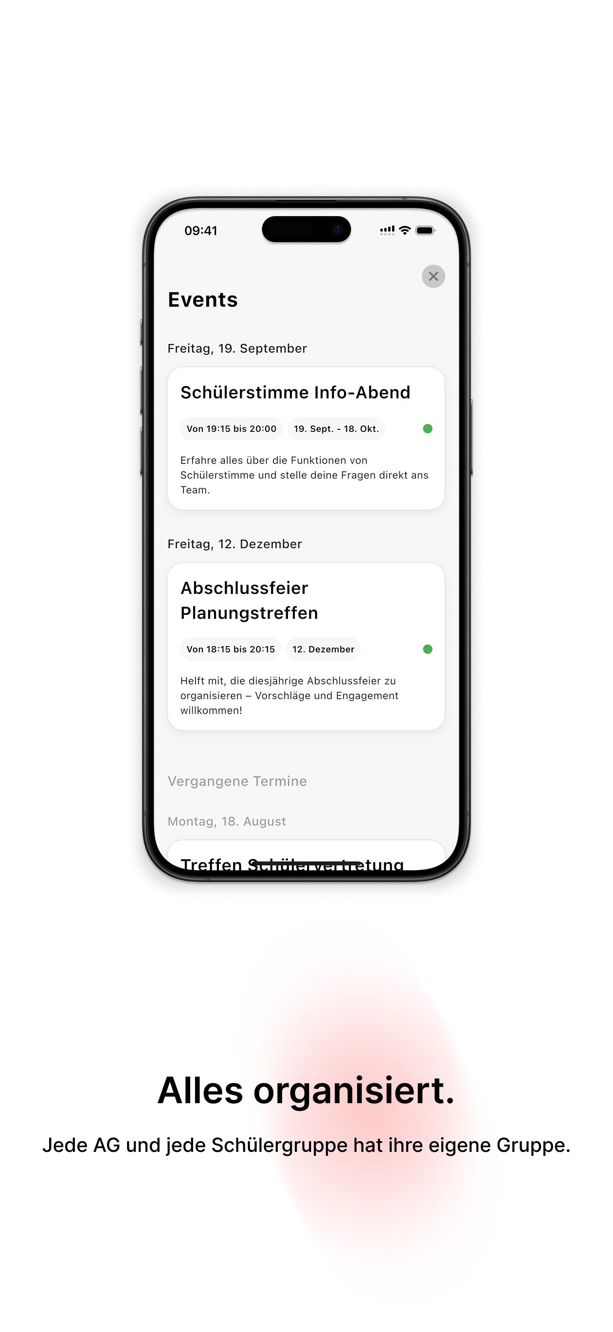 Schülerstimme screenshot 4