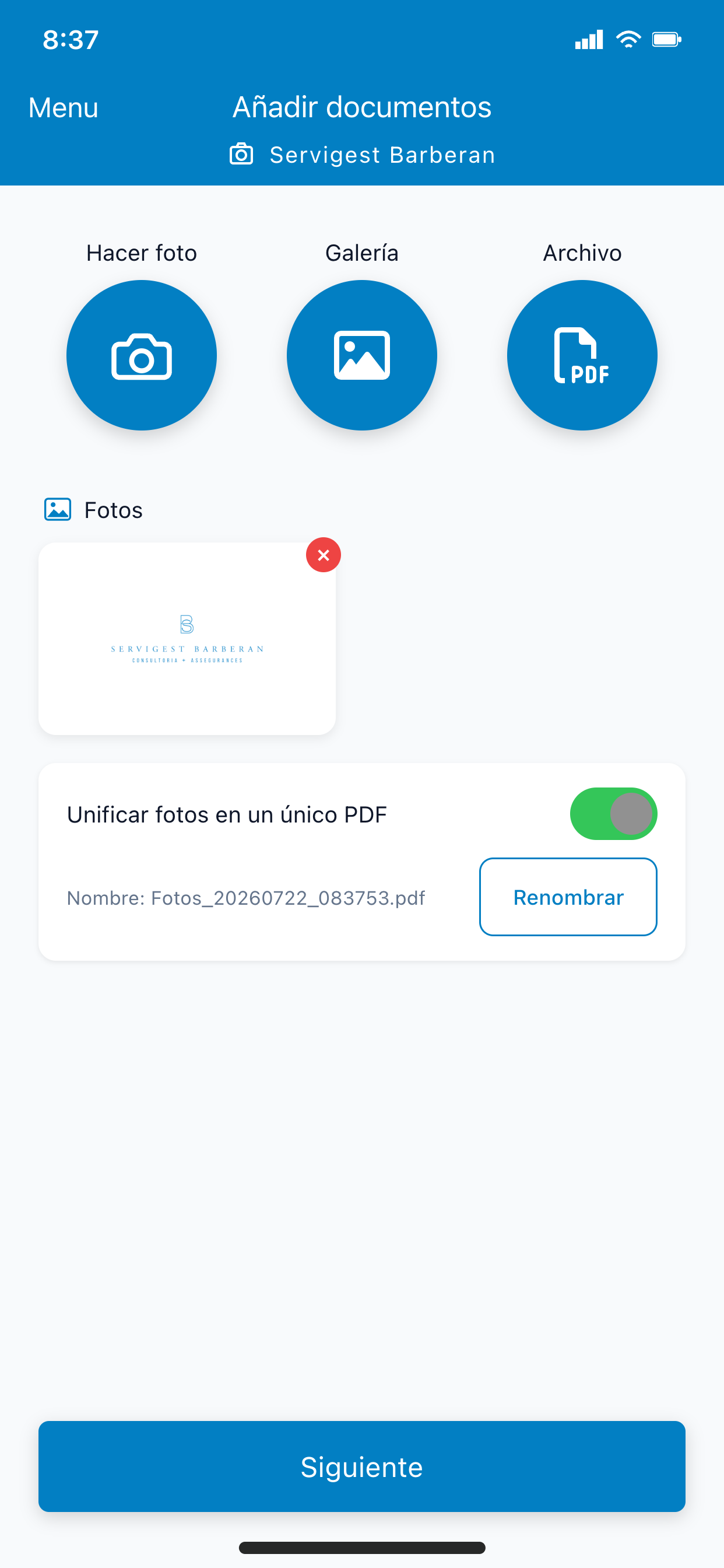 Servigest Barberan screenshot 4