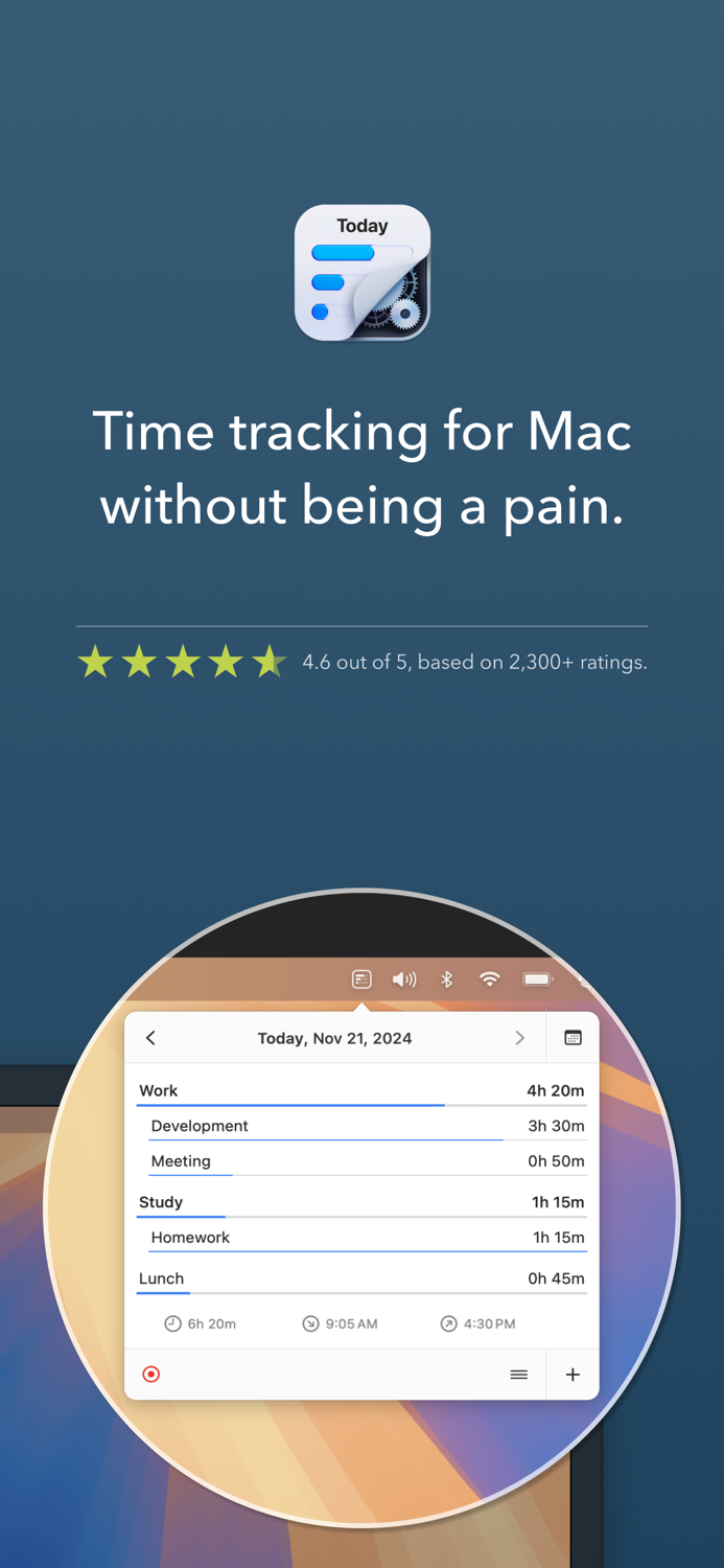 Daily – Hours and Time Tracker