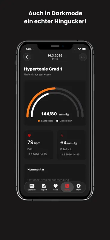 Blutdruck und Puls screenshot 9 of 10
