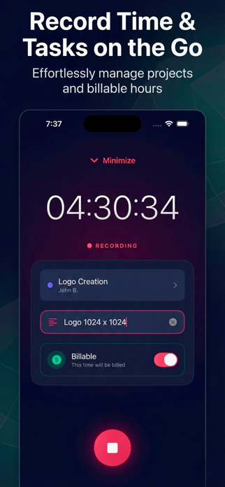 Time Tracker: Time Calculator Screenshot 2 of 6