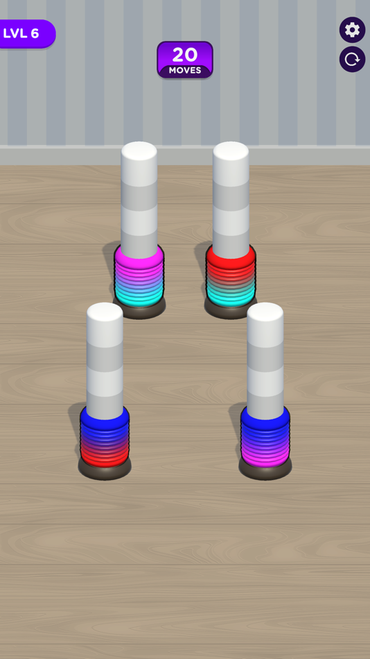 #3. Slinky Match (iOS) 由: bugra bayrak