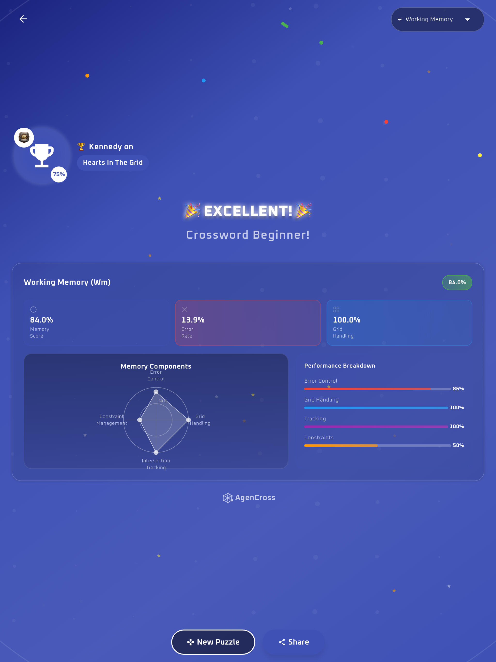AgenCross: Brain Training Word screenshot 18