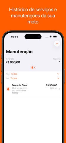 RideKeeper iPhone screenshot