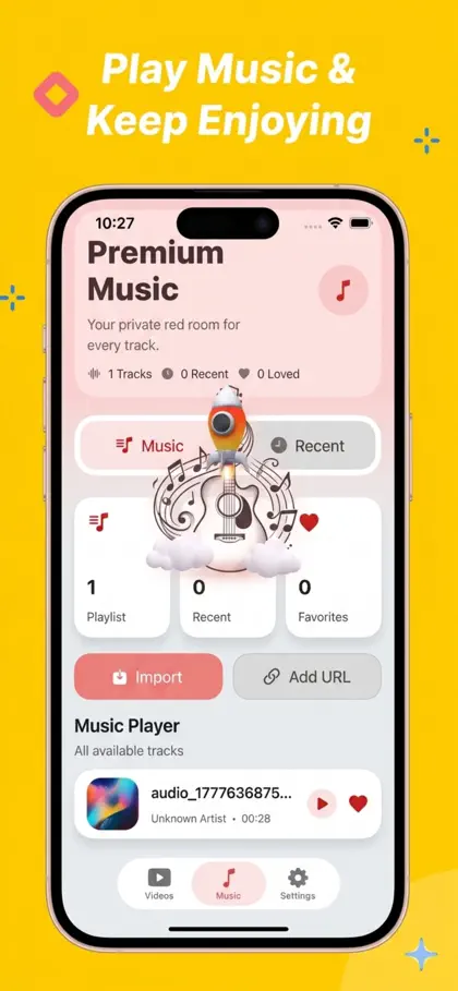 Screenshot 4 von 4 zu Snap Offline Music & Video
