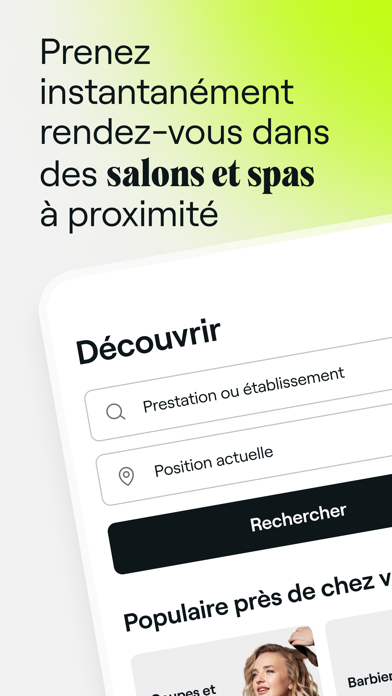 Screenshot #1 pour Fresha pour les clients