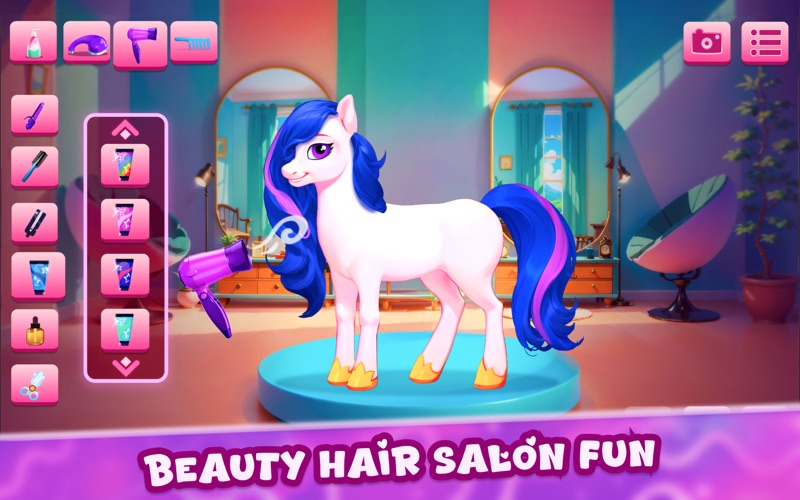 Pony Princess Spa: Girls Games Screenshot