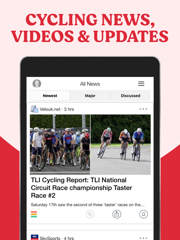 Screenshot #4 pour Cycling News, Videos & Updates