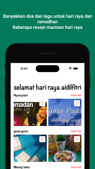 Selamat Hari Raya Aidilfitri. Screenshot