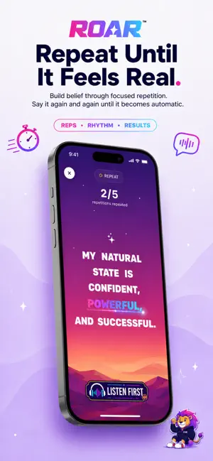 Roar – Daily Affirmations screenshot 2