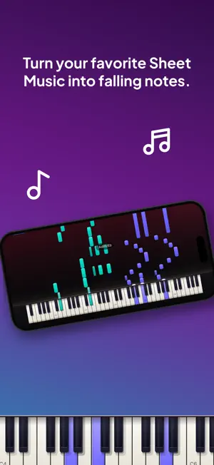 SnapNotes: Falling Notes screenshot 1