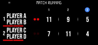 BT Pickleball Scoreboard iPhone screenshot