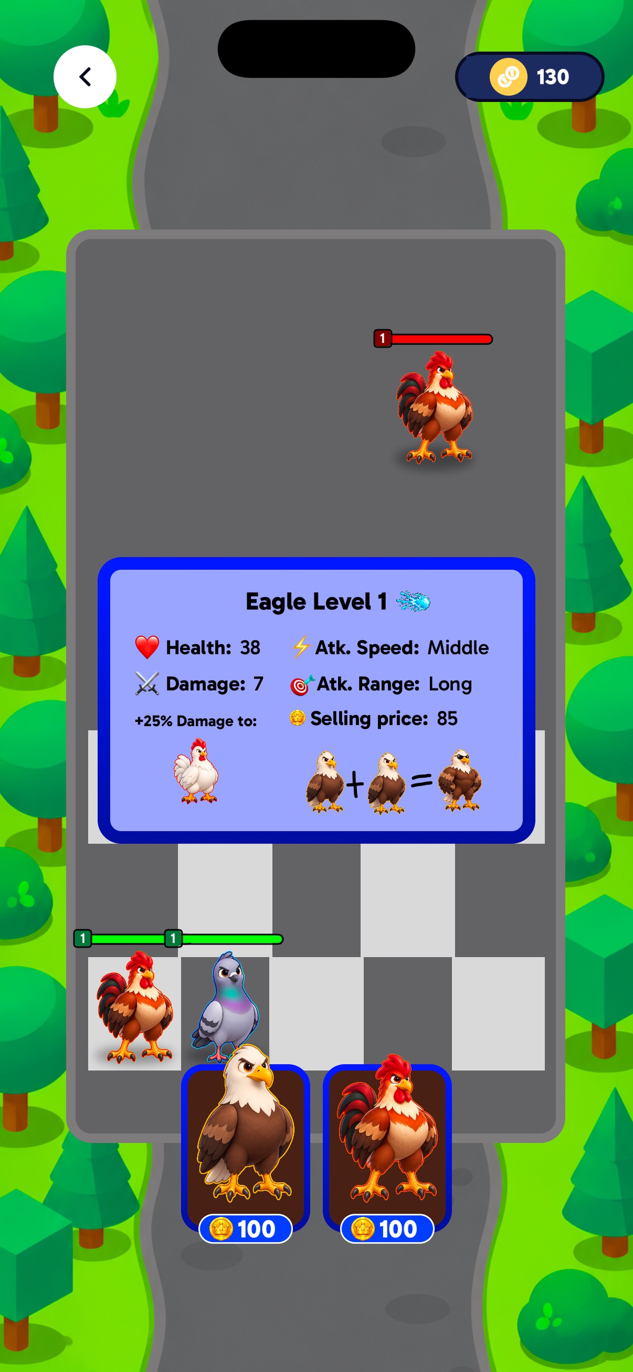 Screenshot 3 of Birdzilla Merge