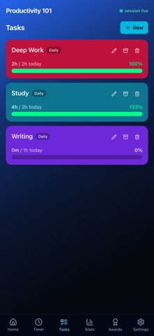 Productivity 101: Focus Timer screenshot