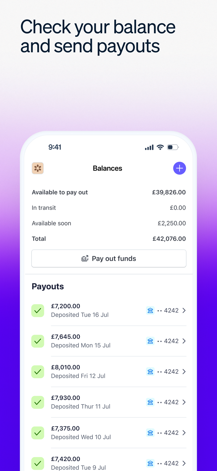 Stripe Dashboard screenshot 4