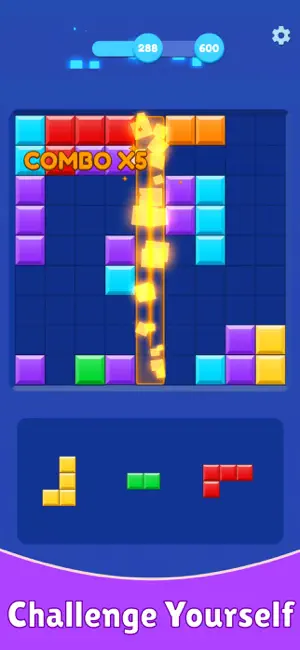 Blast fusion puzzle screenshot 2