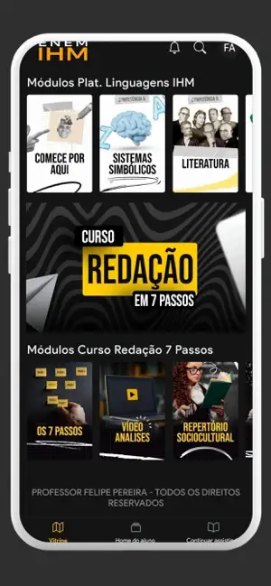 Plataforma Enem IHM screenshot 4