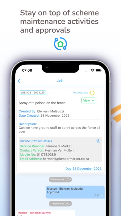 Screenshot #3 pour ResConnect