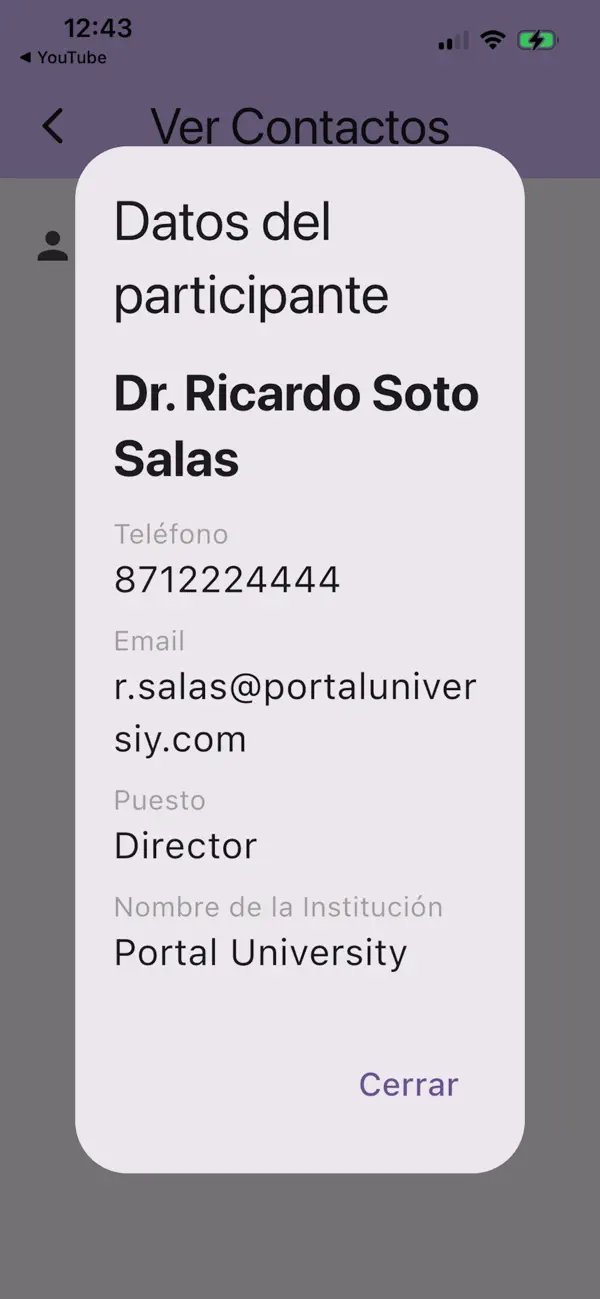 Screenshot #3 pour Congreso Nacional Educativo