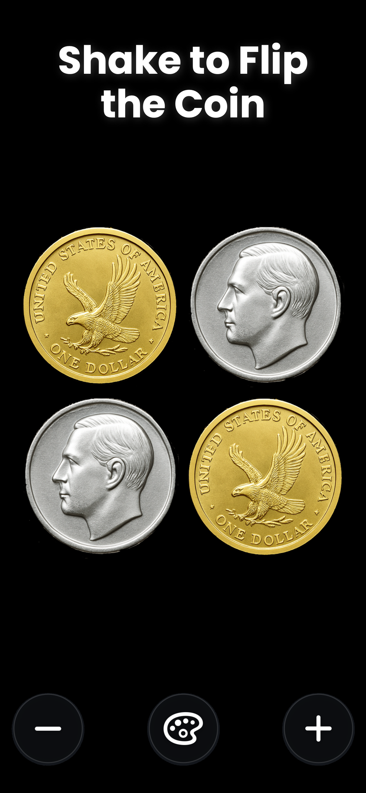 Coin Flip Pro – Heads/Tails