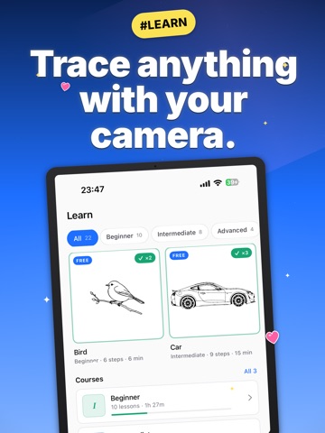 AR Drawing Projector: Trace iPad screenshot