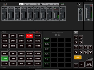 TouchDirector Mini app screenshot