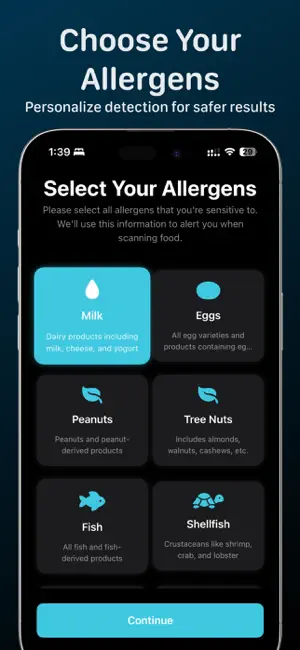 AllergiAI: Food Allergen Scan screenshot 2