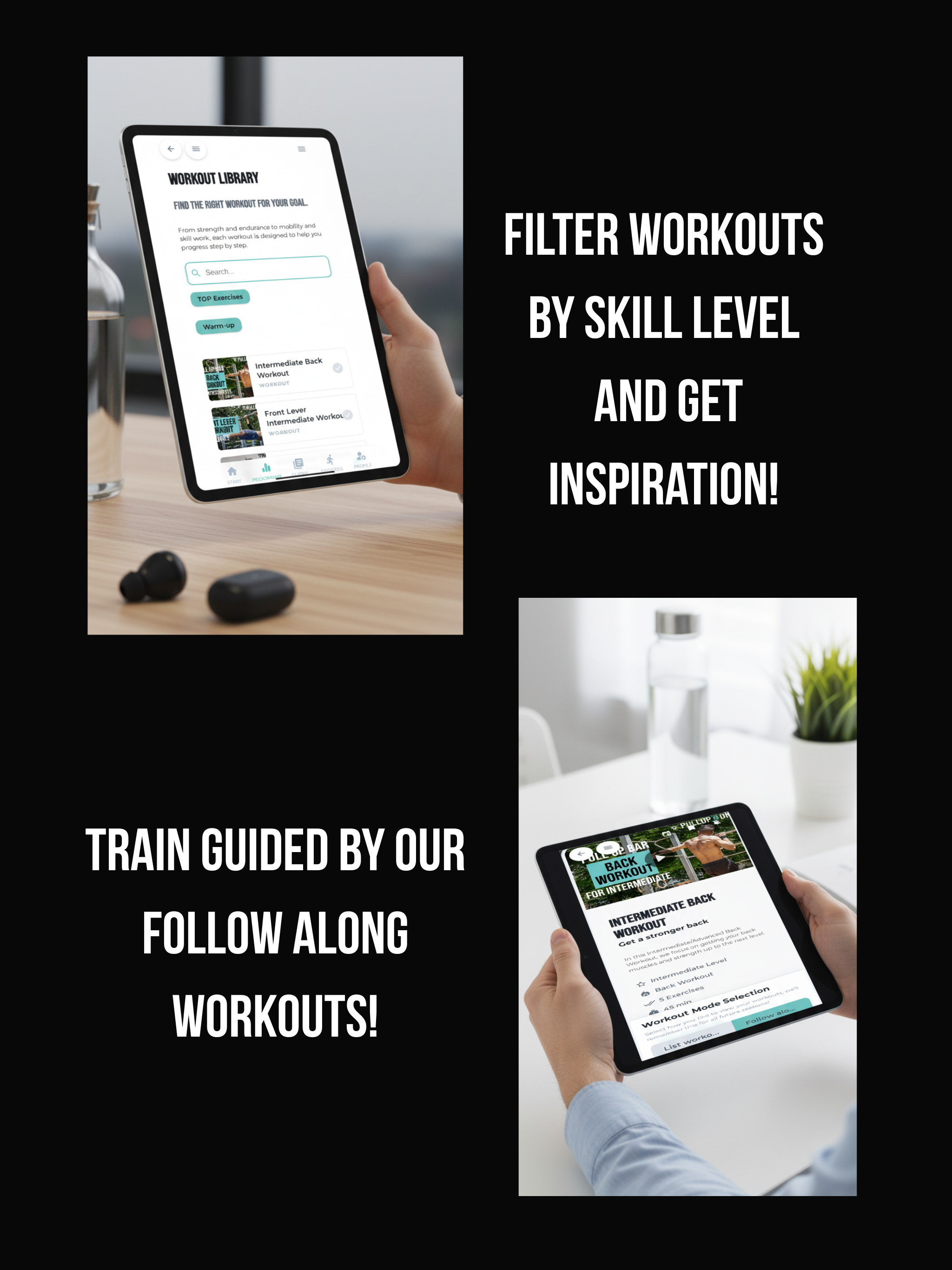 Pullup & Dip Workout Library