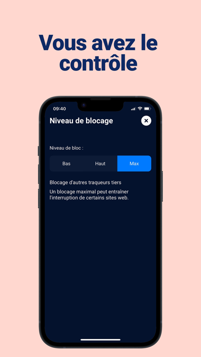 Screenshot #3 pour BLOKK: Stop Tracking Me