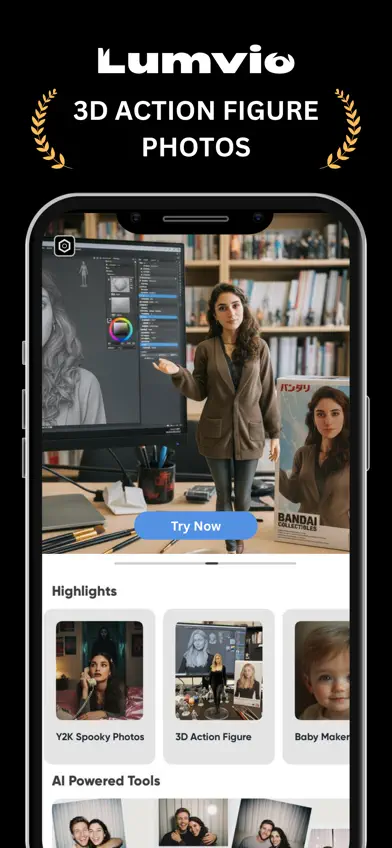 Lumvio ai - ai photo generator screenshot 4