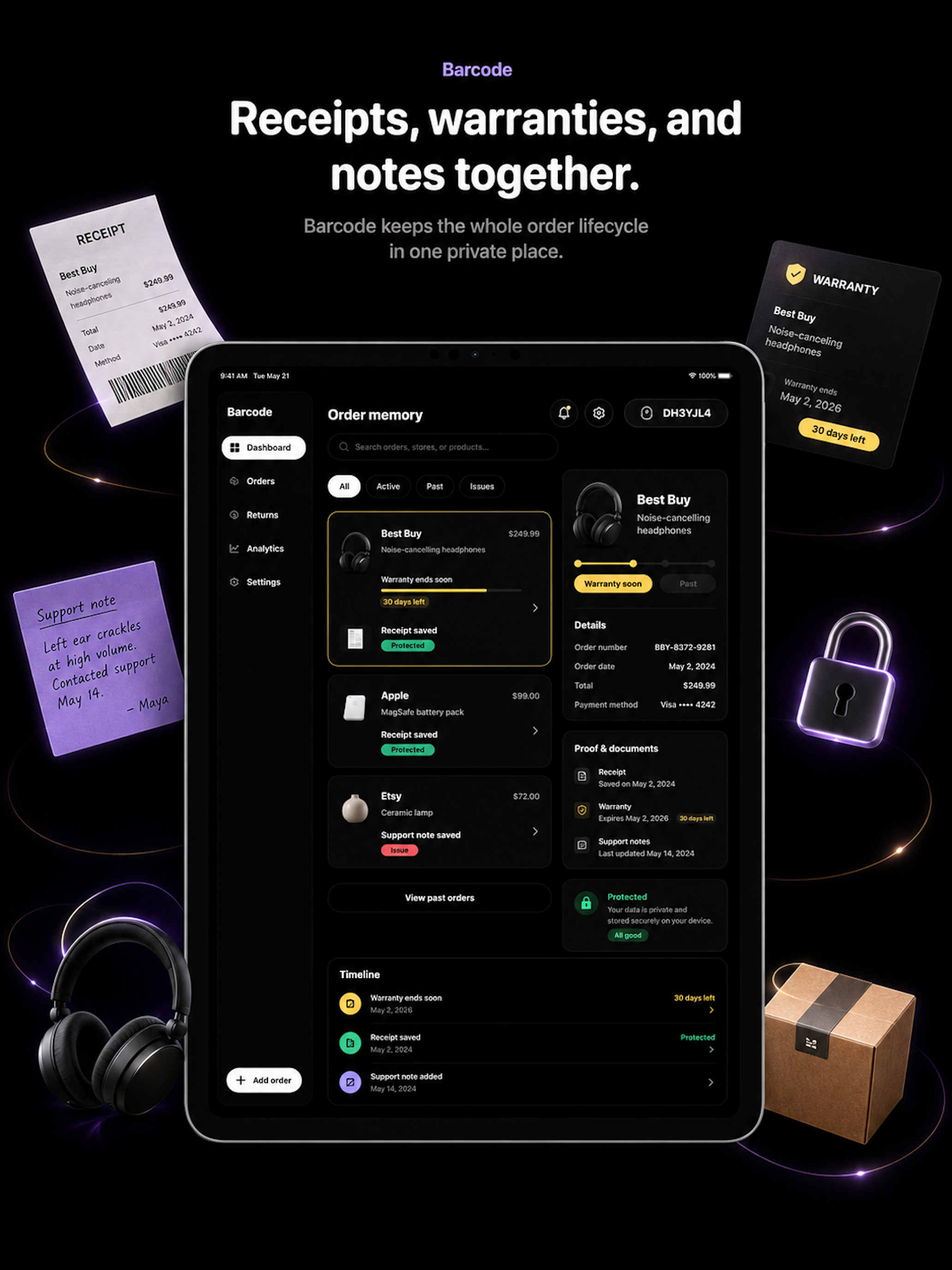Barcode: Deliveries & Returns screenshot 11