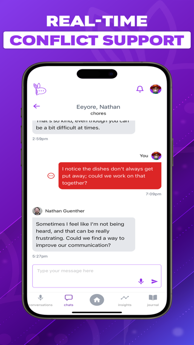 Donkey Chats: Couples AI Coach Screenshot