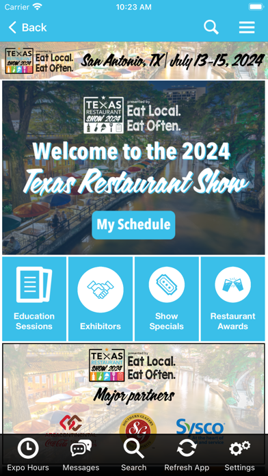 TX Restaurant Show Screenshot