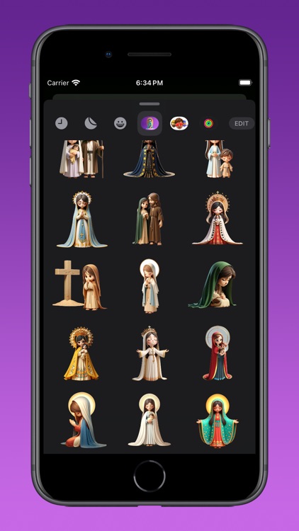 Virgin Mary Emojis