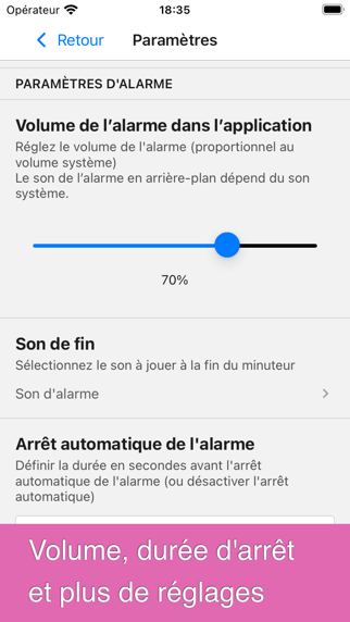 Screenshot #3 pour Minuteur de cuisine+