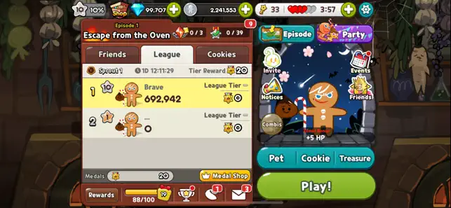 CookieRun Classic iPhone screenshot 2
