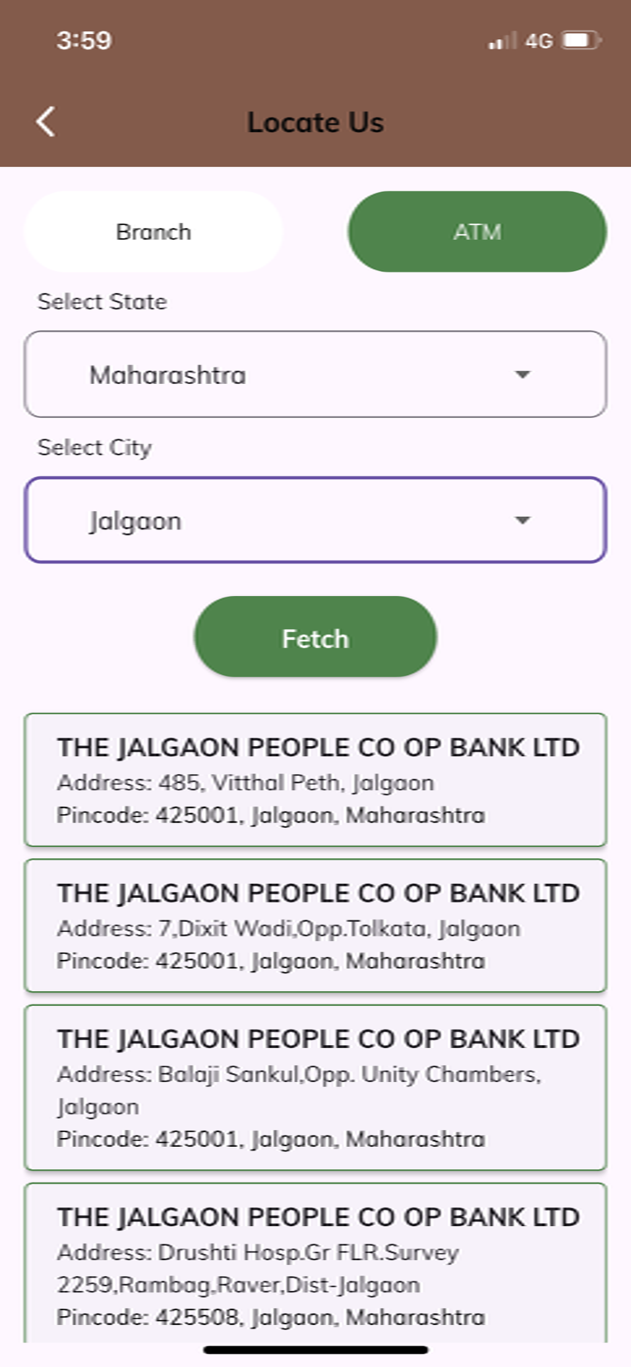 Jalgaon Peoples Bank screenshot 6