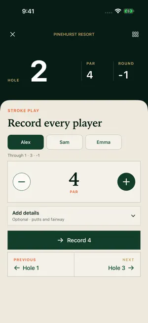 Karta Golf screenshot 4