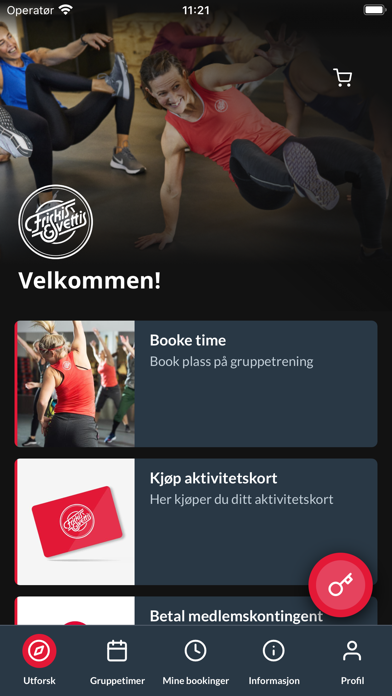 Friskis Norge Screenshot